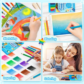 V-Opitos 12 vibrant colors enable lively drawings and shading
