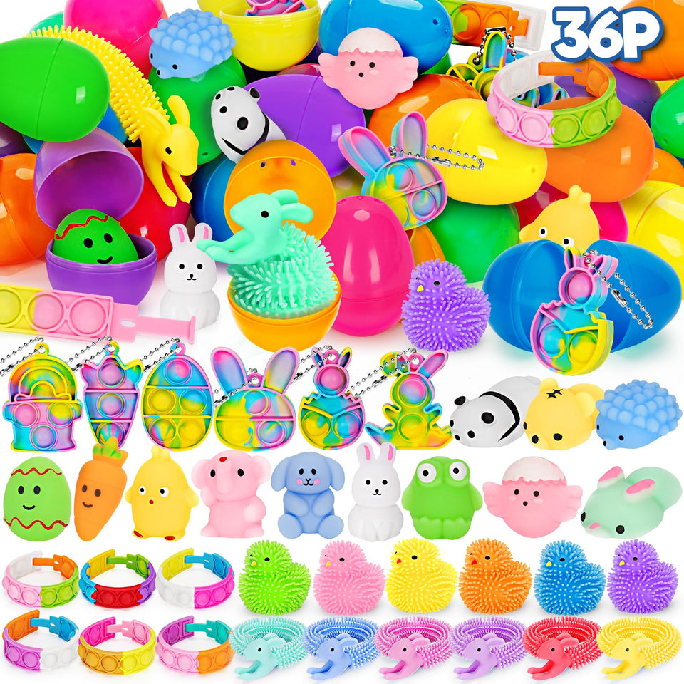 V-Opitos Easter eggs 36-pack ready for easy egg hunts