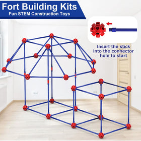 V-Opitos fort-building kit enabling imagined castles and tunnels for kids