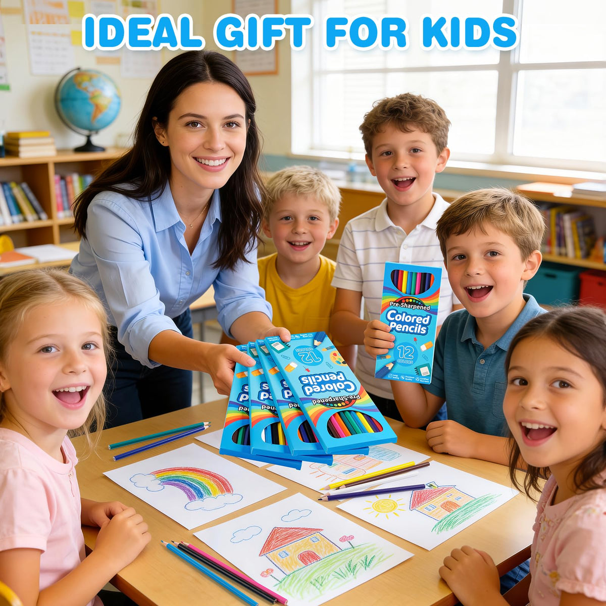V-Opitos pencils make a colorful gift for young artists