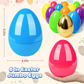 V-Opitos blue 6-inch jumbo Easter egg, perfect decoration and hunt.