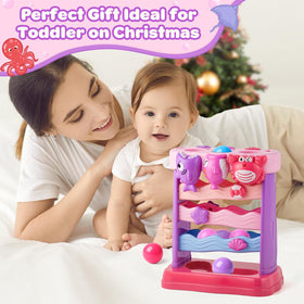 V-Opitos musical toy BPA-free ABS construction emphasizes safe, durable toddler play.