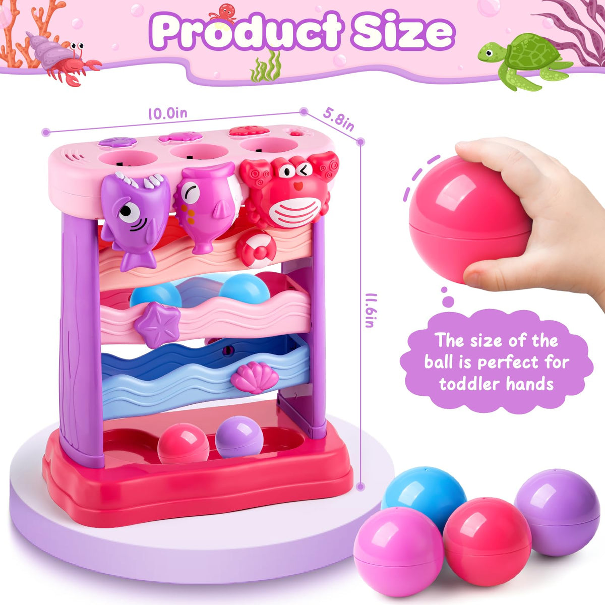 V-Opitos musical toy colorful design captures attention and sparks early exploration.