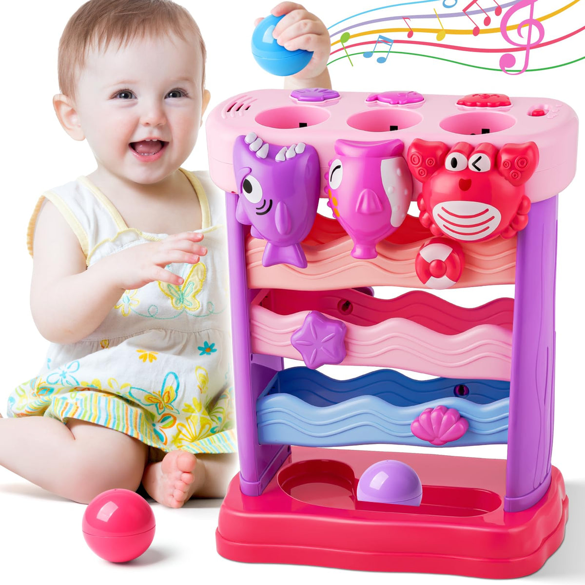 V-Opitos musical toy shark feeding enhances hands-on play with interactive sounds.