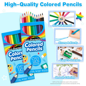 V-Opitos pre-sharpened pencils are ready to use straight from the box.