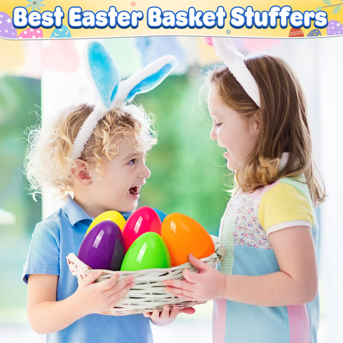 V-Opitos reusable durable plastic eggs for repeated use at events.