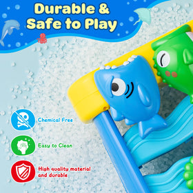 V-Opitos BPA-free ABS material ensures safe, durable play for babies.