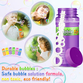 V-Opitos sturdy plastic bubble bottles reusable after refilling