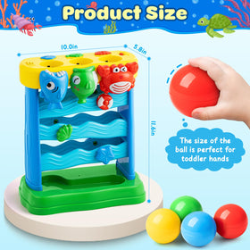 V-Opitos toddler music buttons provide adjustable volume for sensitive ears.