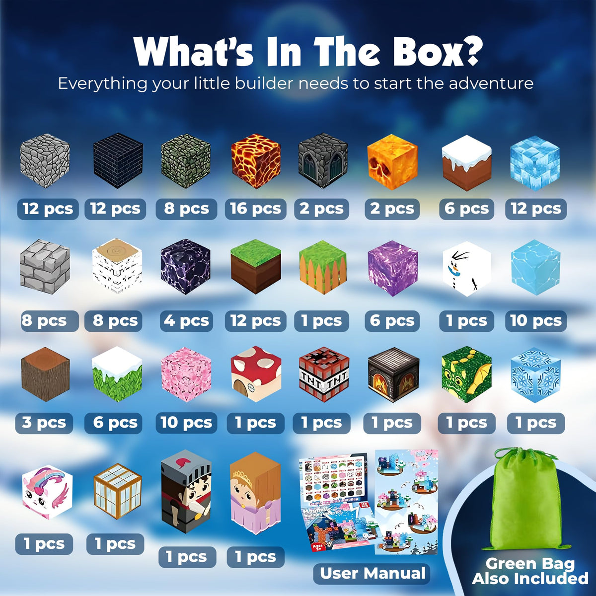 Kids building in 2D and 3D with Va Health magnetic blocks