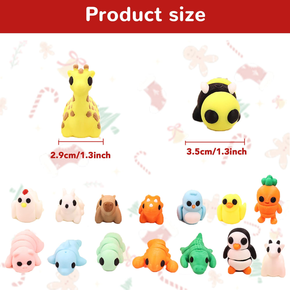 VABAO articulated animal figures show pose flexibility for interactive play and display.