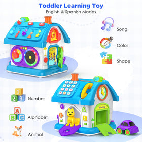 Vahome dog-house activity scene fosters daily-life awareness and motor skills