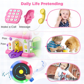 Vahome radio and disc player feature introduces rhythm, sounds, and early listening skills.