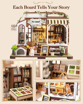 Vaki Vaki book nook kit with cover, ideal for book lovers