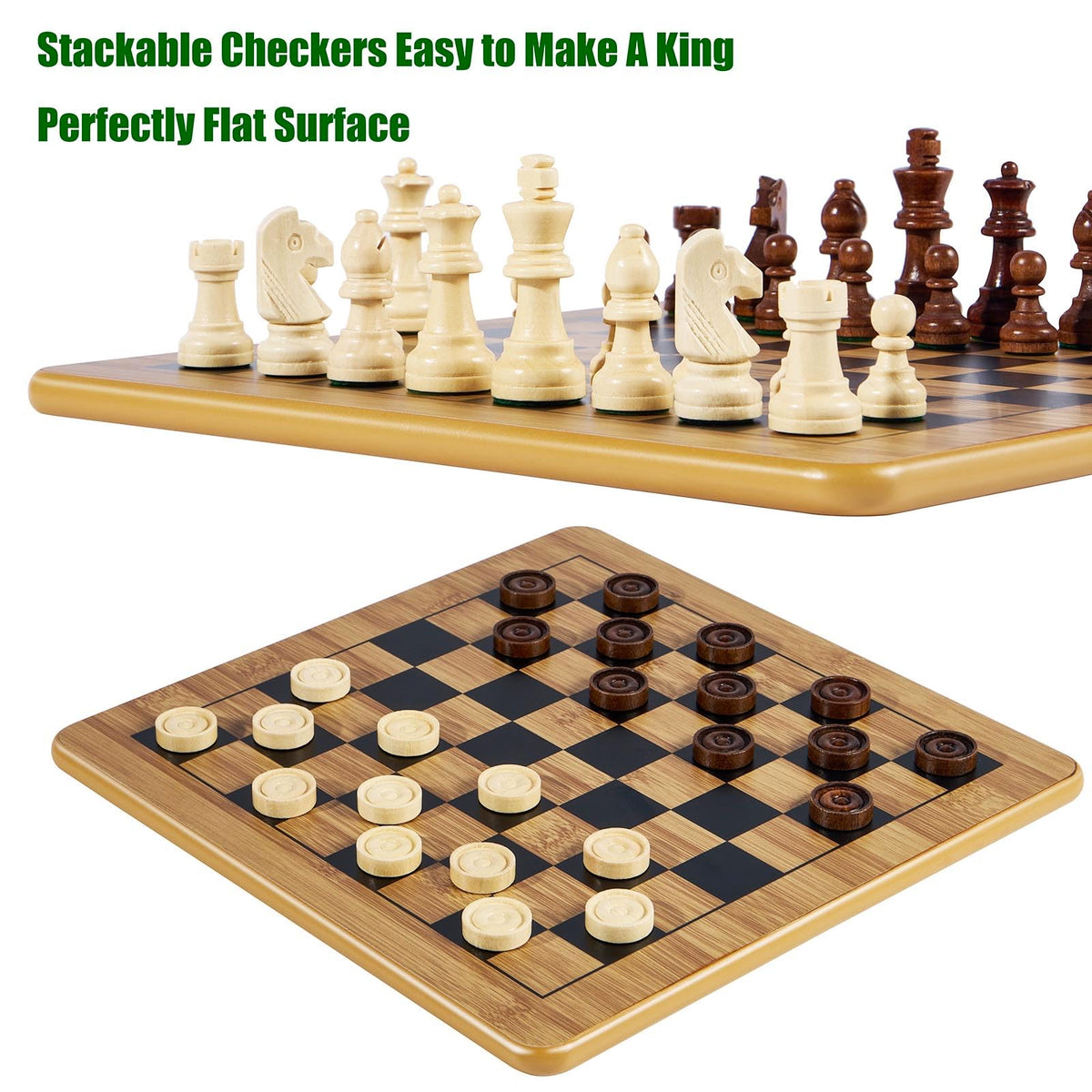 VAMSLOVE interlocking checkers stay stable during quick moves