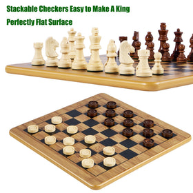 VAMSLOVE interlocking checkers stay stable during quick moves