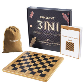 VAMSLOVE chess pieces with felt bottoms protect surfaces during play