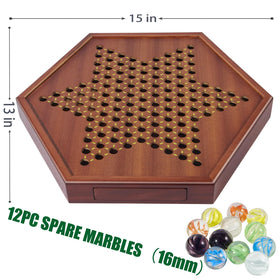 VAMSLOVE storage drawer keeps marbles organized and within reach during play.