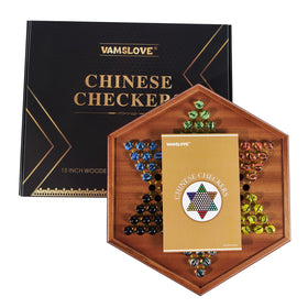 VAMSLOVE hexagon design wooden board adds elegance and serves as a decorative centerpiece.