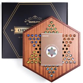 VAMSLOVE hexagonal board design adds elegant table centerpiece appeal