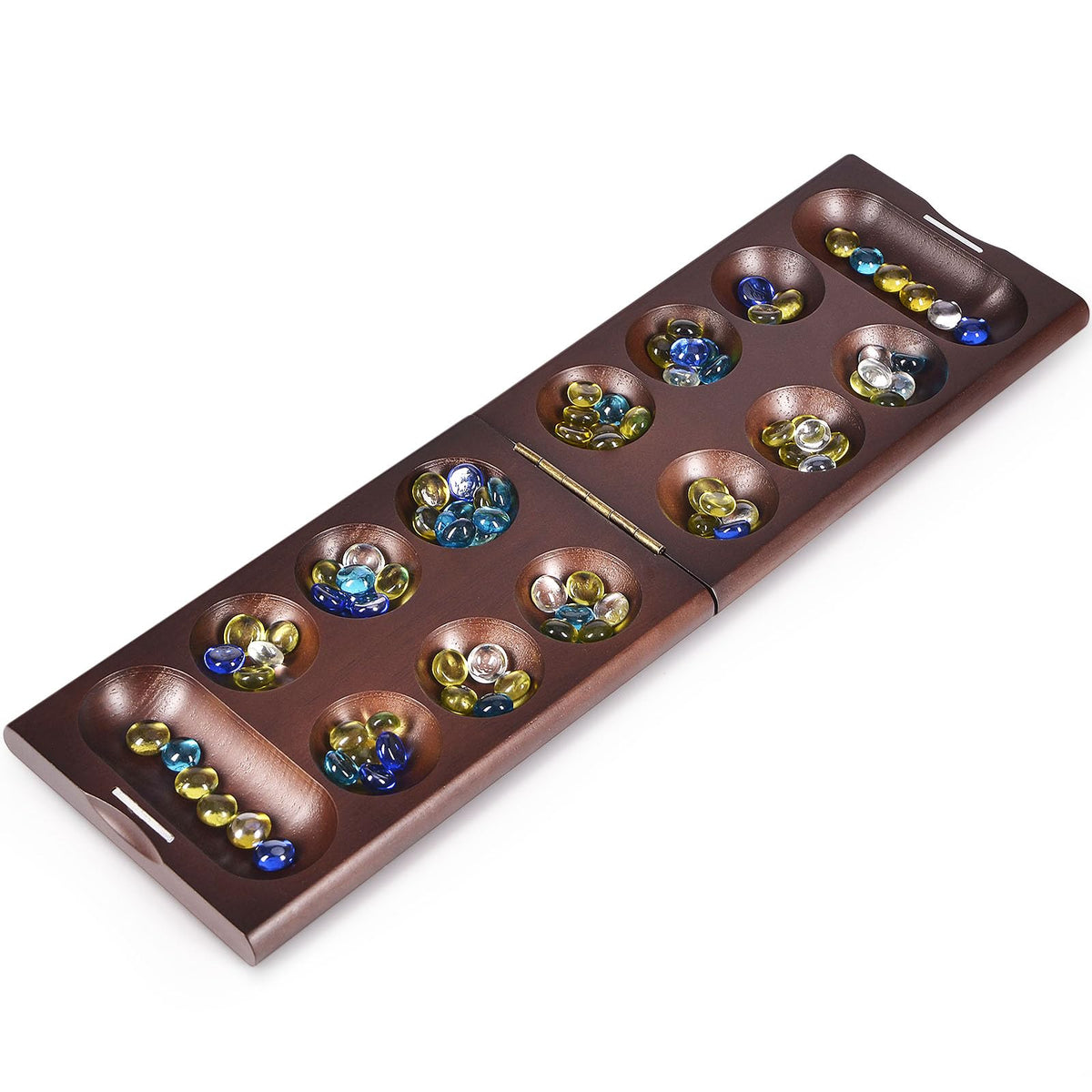 VAMSLOVE glass stones in multiple colors brighten play and smooth handling.