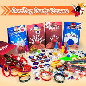 VAMWOGO bowling stickers, 50 styles for decorating and fun.