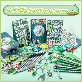 VAMWOGO portable golf goodie bags for organized party treats.