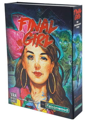 Van Ryder Games Final Girl: Falconwood Files monstrous entity figure suggests tense encounters ahead