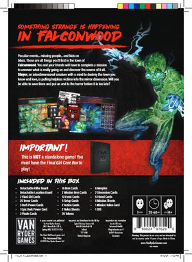 Van Ryder Games Final Girl: Falconwood Files replayability promises fresh threats and settings