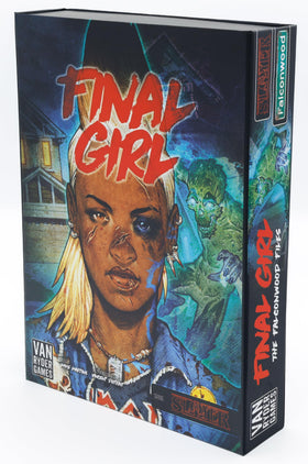 Van Ryder Games Final Girl: Falconwood Files tabletop scene highlights strategy and immersion