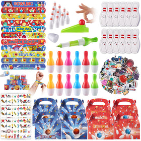Vanblue 12 bowling balls for lively party decor and interactive play.