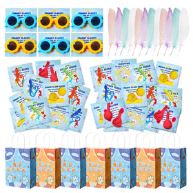 Vanblue paw party favors gift bags for kids' celebrations, easy take-home keepsakes.