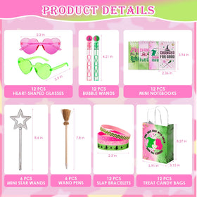 Vanblue green broom pencil witch-themed party favor for crafts