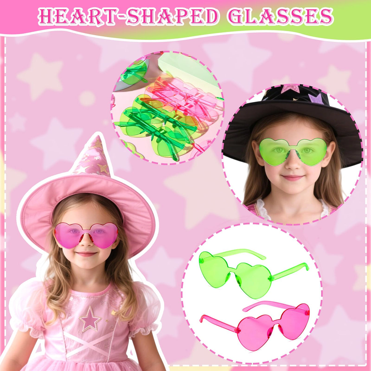 Vanblue glasses witch-themed prop for costume play