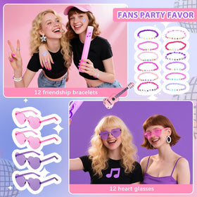 Vanblue heart sunglasses add playful retro vibes to party outfits