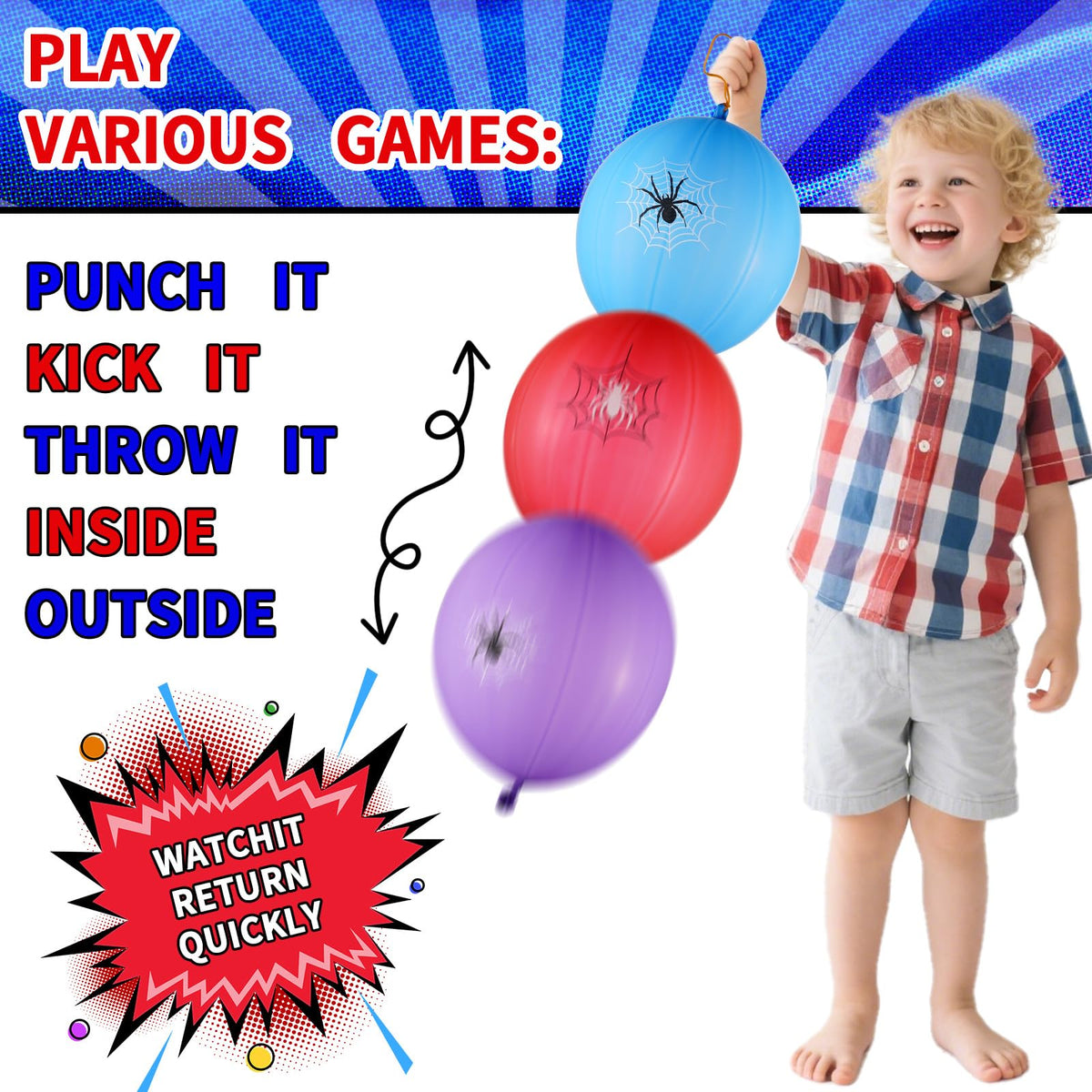 Vanblue 84pcs spider keychains as keepsakes and bag fillers