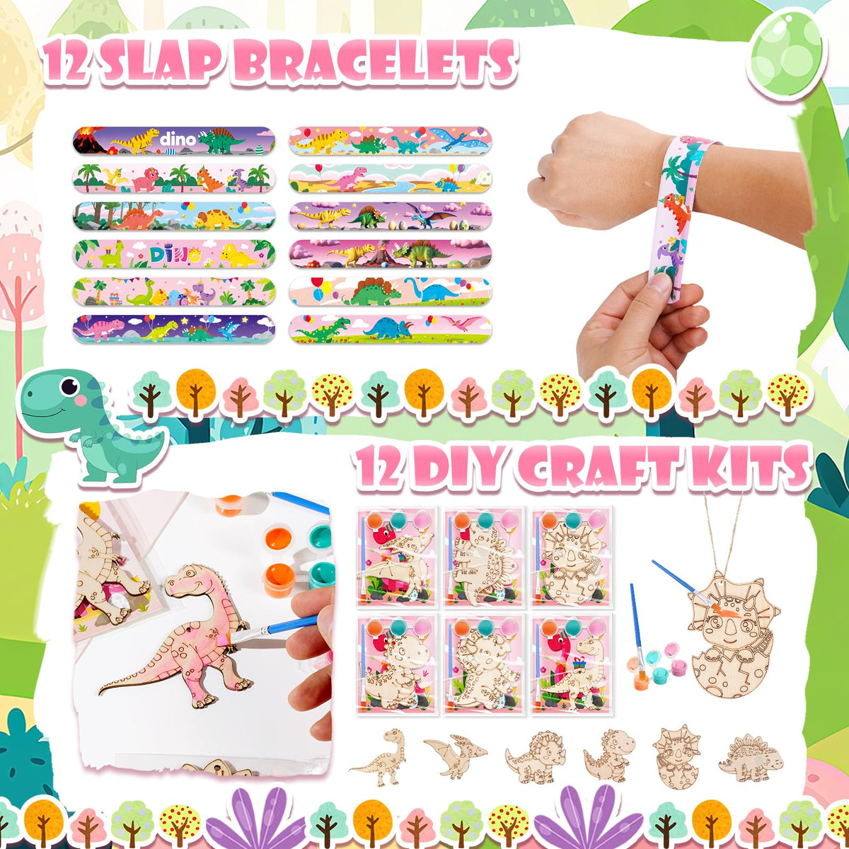 Vanblue craft kits with brushes for creative activity at the party