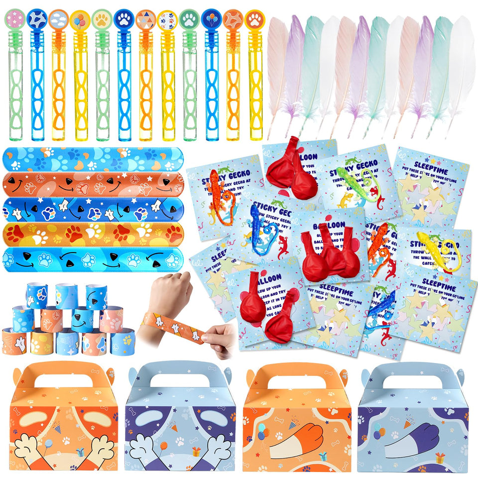 Vanblue blue dog paw party favors add whimsy for kids' celebrations
