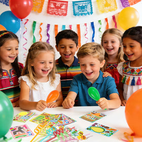 Vanblue colorful bracelets complement fiesta outfits and crafts