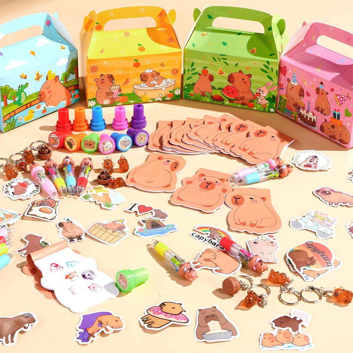 Vanblue Capybara keychains, playful souvenirs guests will love.