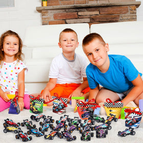 Vanblue compact travel-size pull-back cars for on-the-go fun