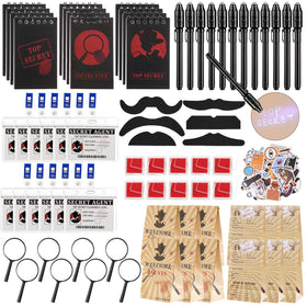 Vanblue detective kit packaging shown for quick party setup and gifting ideas.