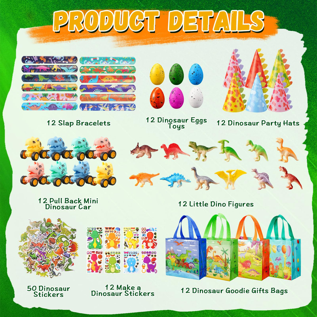 Vanblue dinosaur eggs hatch, interactive water-activated surprise for party play.