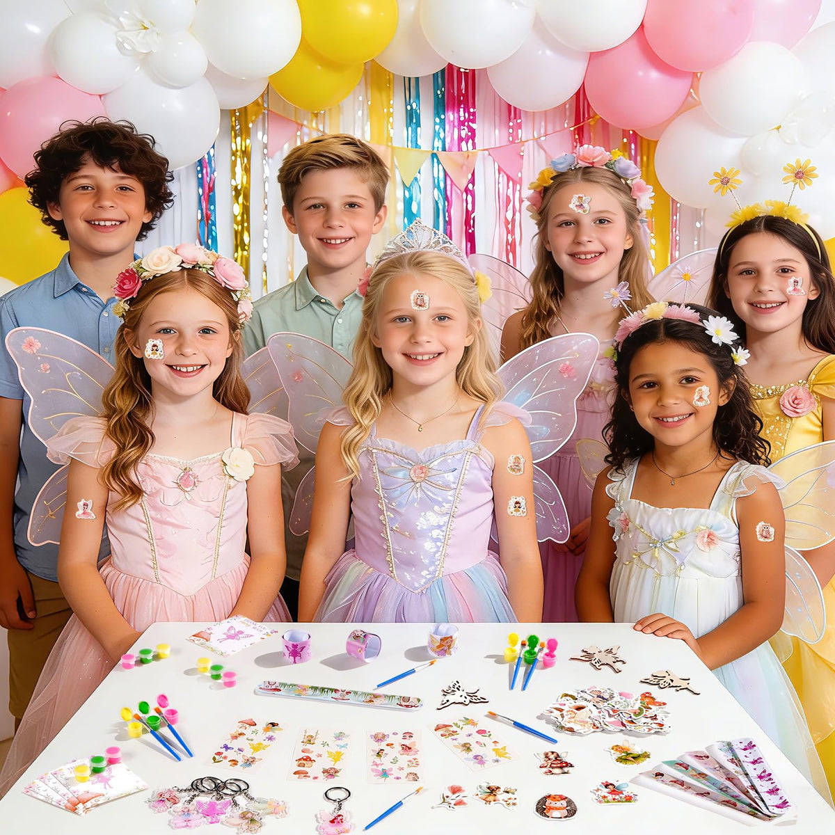 Vanblue temporary tattoos provide reusable, creative dress-up flair.