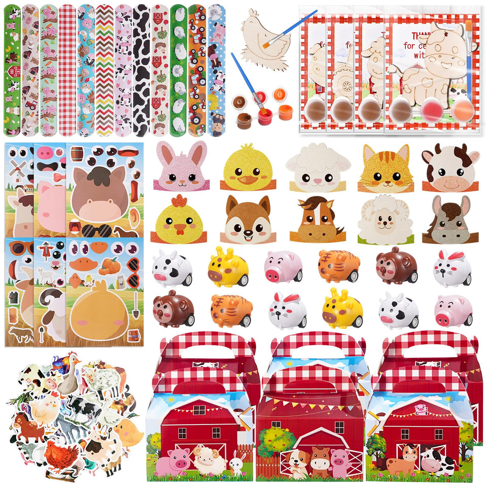 Vanblue farm animals trucks image for kids' party decor