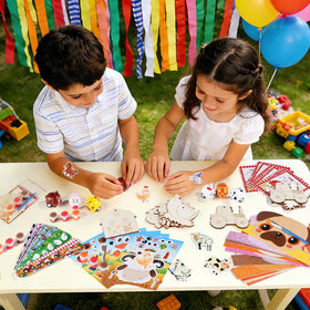 Vanblue farm headbands adding festive flair to crafts