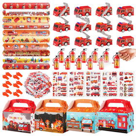 Vanblue firefighter slap bracelets for party favors and kid-friendly wearables.