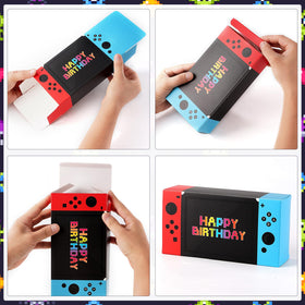 Vanblue glow-in-the-dark tattoos create lastingly fun accents during evening parties.
