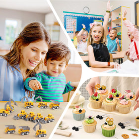 Vanblue mini construction cars for imaginative gift contents.