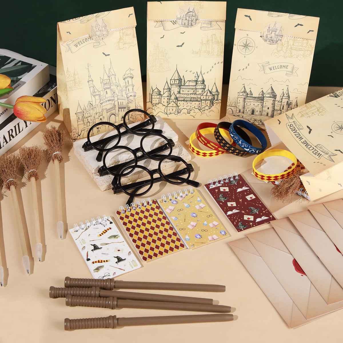 Vanblue mini notepads offer handy keepsakes for notes and magic-themed rewards.